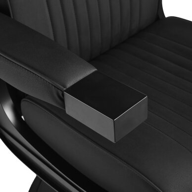 Kirpyklos kėdė Gabbiano Barber Chair Levi Black 8