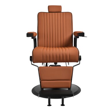 Krzesło fryzjerskie Gabbiano Barber Chair Levi Brown 2