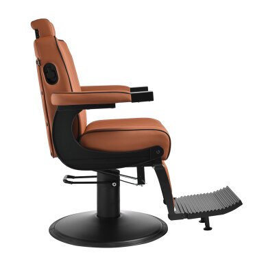 Парикмахерское кресло Gabbiano Barber Chair Levi Brown 4
