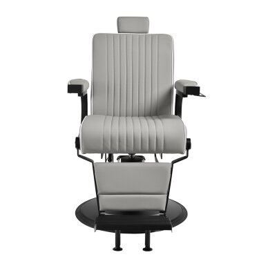 Парикмахерское кресло Gabbiano Barber Chair Levi Grey 2