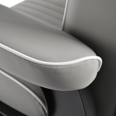 Парикмахерское кресло Gabbiano Barber Chair Levi Grey 6