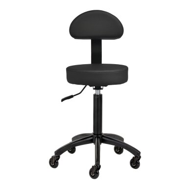 Kosmetologinė meistro kėdutė Gabbiano D026 Black 1