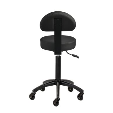 Kosmetologinė meistro kėdutė Gabbiano D026 Black 2
