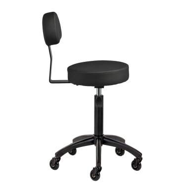 Kosmetologinė meistro kėdutė Gabbiano D026 Black 3