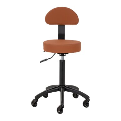 Kosmetoloģijas meistara krēsls Gabbiano D026 Brown 1