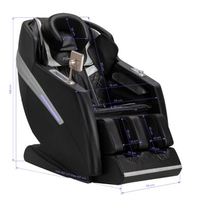 Massage chair Sakura Prime 101 Black 16