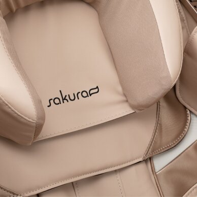 Массажное кресло Sakura Prime 108 Creamy Beige 7