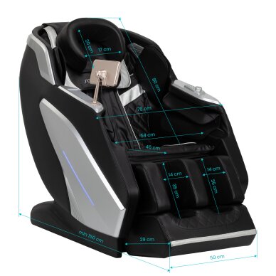 Массажное кресло Sakura Prime 108 Black 16