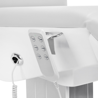Kosmetoloģijas krēsls Eclipse 2240K Electric 3 Motor White 8