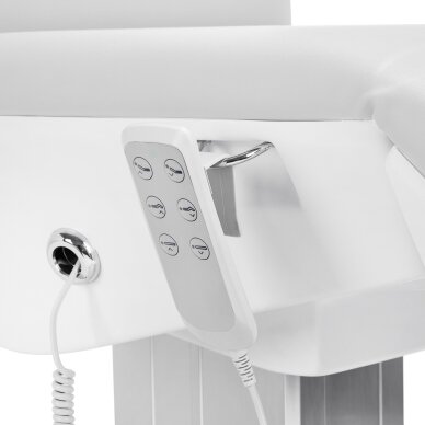 Kosmetoloģijas krēsls Eclipse 2240K Electric 3 Motor White 8