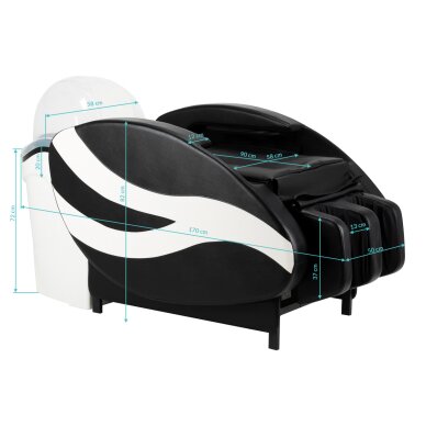 Juuksurisalongi valamu massaaživoodi ja Head SPA funktsiooniga Gabbiano Sea 501 19