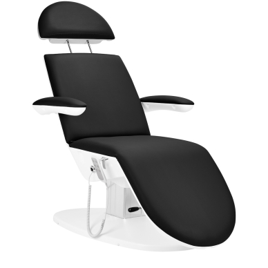 Cosmetology chair Eclipse 2240K Electric 3 Motor Black White 1
