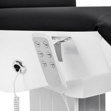 Kosmetikstuhl Eclipse 2240K Electric 3 Motor Black White 8