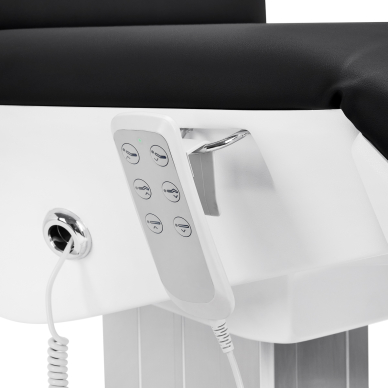 Cosmetology chair Eclipse 2240K Electric 3 Motor Black White 8