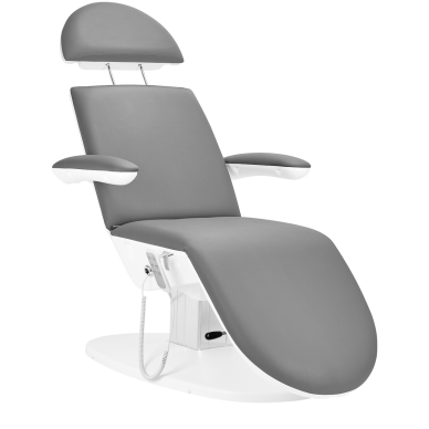 Kosmetikstuhl Eclipse 2240K Electric 3 Motor Grey White 1