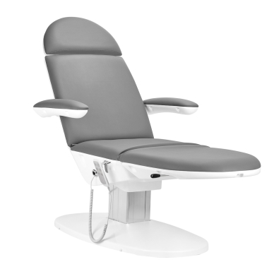 Косметологическое кресло Eclipse 2240K Electric 3 Motor Grey White 2