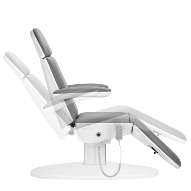 Cosmetology chair Eclipse 2240K Electric 3 Motor Grey White 4