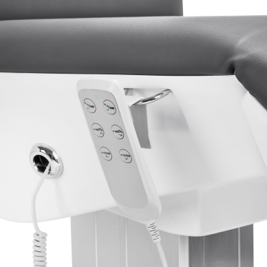 Kosmetikstuhl Eclipse 2240K Electric 3 Motor Grey White 8