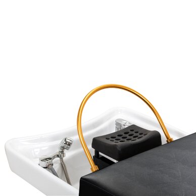 Hiustenpesusänky Head SPA -toiminnolla Gabbiano Bali Black 4