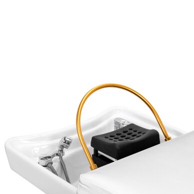 Plaukų plovimo gultas su Head SPA funkcija Gabbiano Bali White 5 Plaukų plovimo gultas su Head SPA funkcija Gabbiano Bali White 5