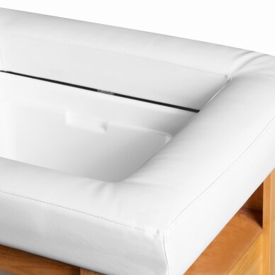 Plaukų plovimo gultas su Head SPA funkcija Gabbiano Bali White 12