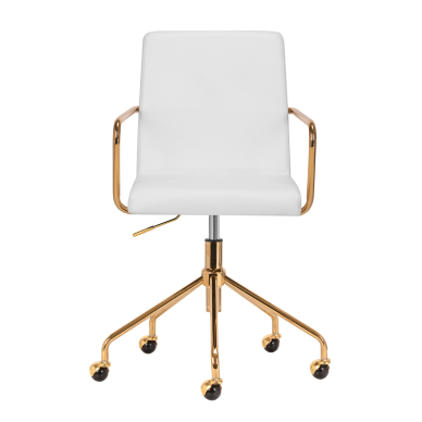 Biuro kėdė su ratukais QS-OF211G Gold Cream Grey 1