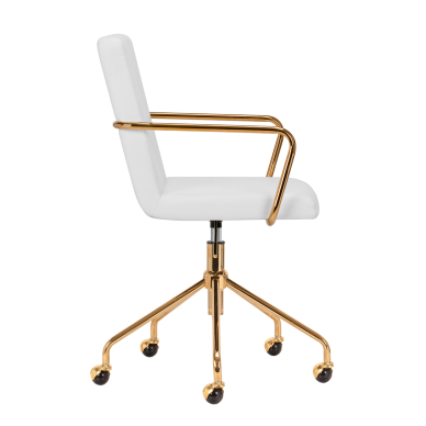Bürostuhl mit Rollen QS-OF211G Gold Cream Grey 2