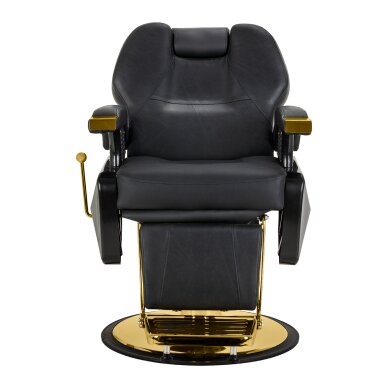 Hair System barber chair New York gold black 1 Hair System barber chair New York gold black 1
