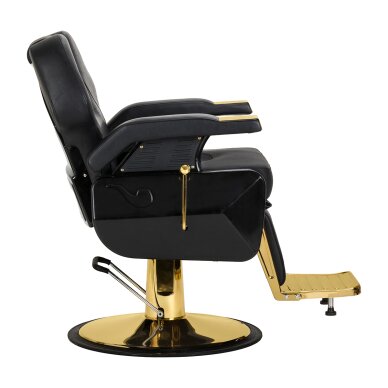 Hair System barber chair New York gold black 3