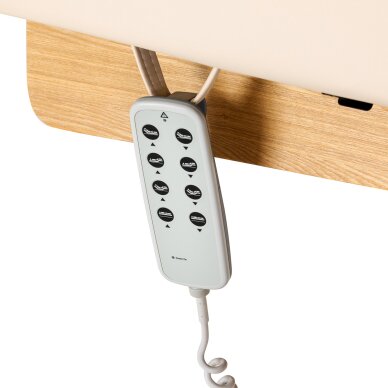 Cosmetic SPA bed Sillon Siesta cream and brown 6