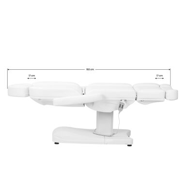 Elektriskais skaistumkopšanas krēsls Azzurro 803D 3M Balts 22