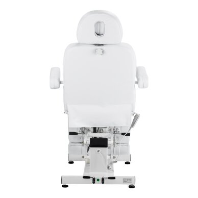 Электрическое кресло для косметологического педикюра Azzurro 706 1M белого цвета 7