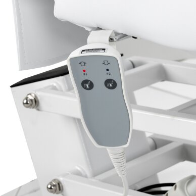 Электрическое кресло для косметологического педикюра Azzurro 706 1M белого цвета 8