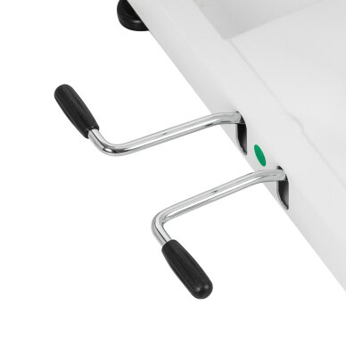 Электрическое кресло для косметологического педикюра Azzurro 706 1M белого цвета 15 Электрическое кресло для косметологического педикюра Azzurro 706 1M белого цвета 15