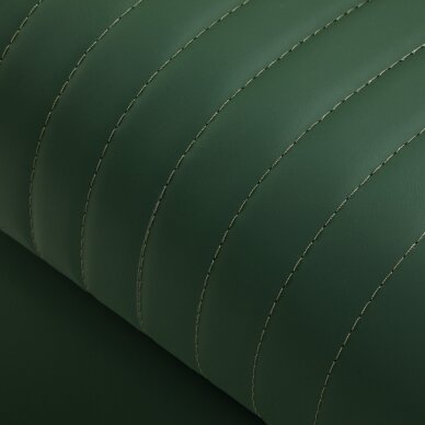 Barber chair Gabbiano Visionerio Green and Chrome 8