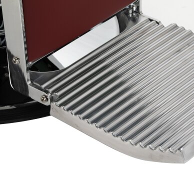 Barber chair Gabbiano Visionerio Red and Chrome 8