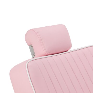 Парикмахерское кресло Gabbiano Visionerio, розовое и хромированное 7 Парикмахерское кресло Gabbiano Visionerio, розовое и хромированное 7