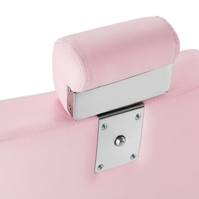 Barber chair Gabbiano Visionerio Pink and Chrome 14