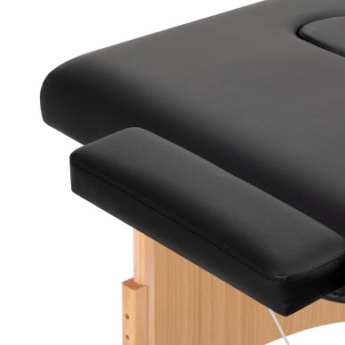 Folding wooden massage table BALANCE 2 Black 8
