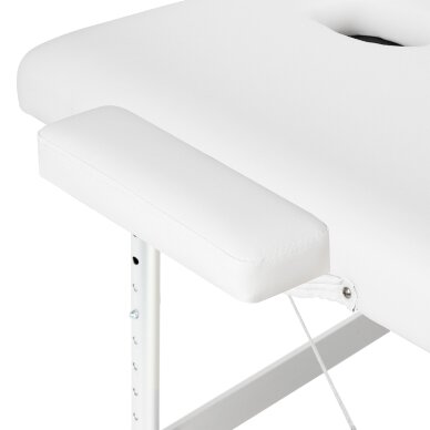 Sulankstomas aliuminis masažo stalas BALANCE 3 White 6 Sulankstomas aliuminis masažo stalas BALANCE 3 White 6