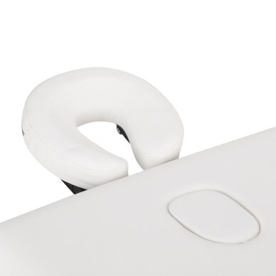 Folding wooden massage table BALANCE 3 White 190x70 7