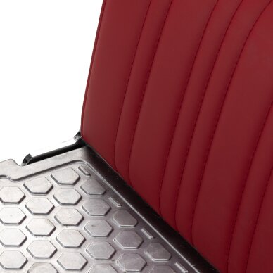 Friziera krēsls Gabbiano Elias Red frizētavai 8 Friziera krēsls Gabbiano Elias Red frizētavai 8