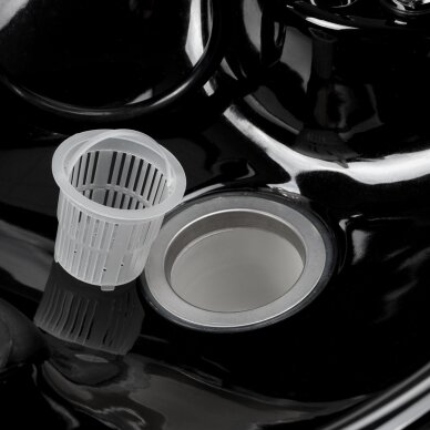 Kirpyklos plautuvė Hair System Komodo black 8 Kirpyklos plautuvė Hair System Komodo black 8