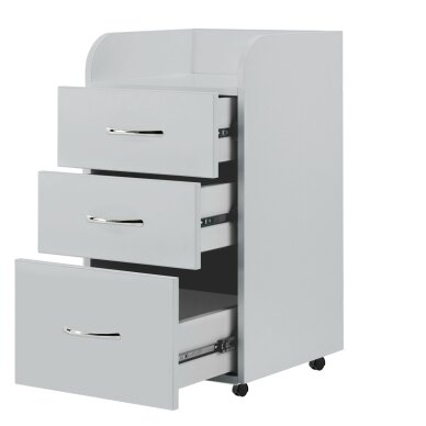 Косметическая тележка с ящиками Activeshop Combi Grey 1