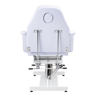 Krzesło kosmetyczne Sillon hydraulic v2 210 cold white 9