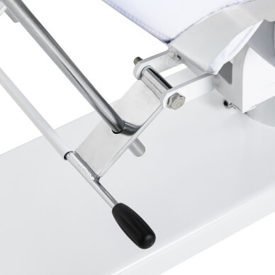 Kosmetologin tuoli Sillon hydraulic v2 210 cold white 15