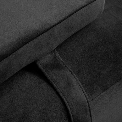 Skropstu pieaudzēšanas kosmetoloģijas krēsls Sillon Corona, melns un zeltains 5 Skropstu pieaudzēšanas kosmetoloģijas krēsls Sillon Corona, melns un zeltains 5