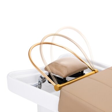 Hiustenpesusänky Head SPA -toiminnolla Gabbiano 017B Beige 6