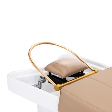 Matu mazgāšanas gulta ar Head SPA funkciju Gabbiano 017 Beige 5