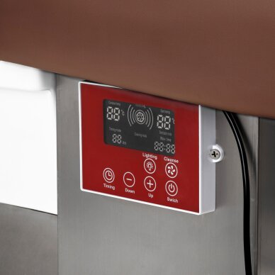 Matu mazgāšanas gulta ar Head SPA funkciju Gabbiano 017 brūna 12 Matu mazgāšanas gulta ar Head SPA funkciju Gabbiano 017 brūna 12